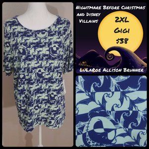 3/$30 - Lularoe Disney Gigi - 2XL - NWT